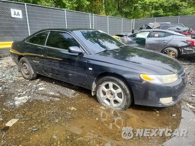 Czwarte zdjęcie samochodu z boku: 2000 TOYOTA CAMRY SOLARA SLE V6 VIN:2T1CF28P1YC302889 - miniatura
