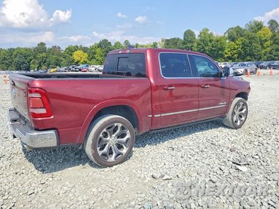 Trzecie zdjęcie samochodu z tyłu: 2019 RAM 1500 LIMITED VIN:1C6SRFHT1KN566391 - miniatura