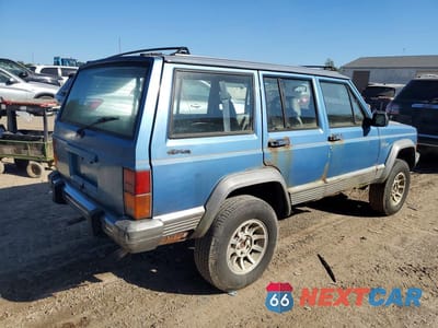 Trzecie zdjęcie samochodu z tyłu: 1990 JEEP CHEROKEE LAREDO VIN:1J4FJ58L4LL148491 - miniatura