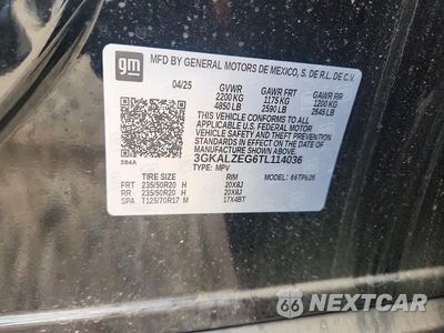 Zdjęcie 13 z 13 samochodu: 2026 GMC TERRAIN DENALI VIN:3GKALZEG6TL114036 - miniatura