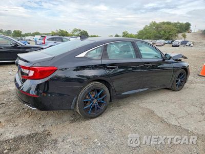 Trzecie zdjęcie samochodu z tyłu: 2019 HONDA ACCORD LX VIN:1HGCV1F1XKA142391 - miniatura