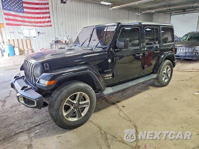 2019 JEEP WRANGLER UNLIMITED SAHARA 1C4HJXEN6KW624656 - główne zdjęcie licytacji z USA - miniatura