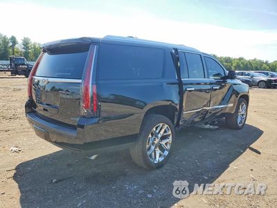 Trzecie zdjęcie samochodu z tyłu: 2016 CADILLAC ESCALADE ESV PLATINUM VIN:1GYS4KKJ2GR164753 - miniatura