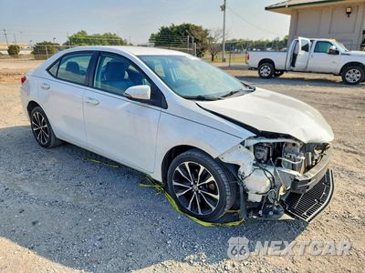 Czwarte zdjęcie samochodu z boku: 2017 TOYOTA COROLLA SE VIN:5YFBURHE0HP653253 - miniatura