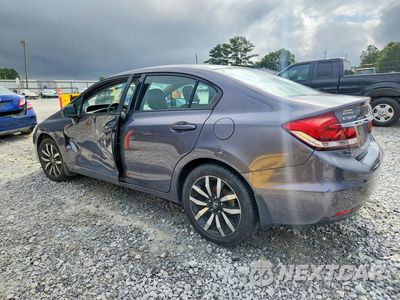 Drugie zdjęcie samochodu z przodu: 2015 HONDA CIVIC EXL VIN:2HGFB2F97FH539226 - miniatura