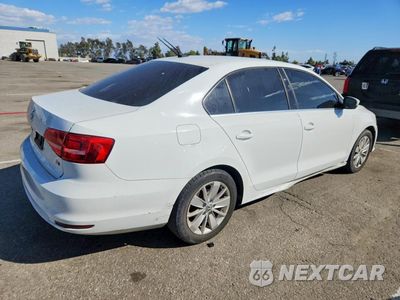 Trzecie zdjęcie samochodu z tyłu: 2015 VOLKSWAGEN JETTA SE VIN:3VWD17AJ9FM282558 - miniatura
