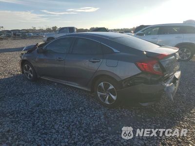 Drugie zdjęcie samochodu z przodu: 2019 HONDA CIVIC LX VIN:19XFC2F65KE019257 - miniatura