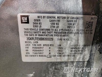 Zdjęcie 13 z 13 samochodu: 2013 GMC TERRAIN SLE VIN:2GKFLTE30D6393229 - miniatura