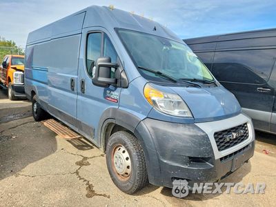 Czwarte zdjęcie samochodu z boku: 2021 RAM PROMASTER 3500 DELIVERY VAN VIN:3C6MRVJG2ME535741 - miniatura