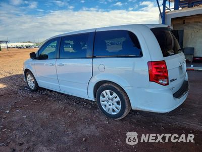 Drugie zdjęcie samochodu z przodu: 2014 DODGE GRAND CARAVAN SE VIN:2C4RDGBGXER407660 - miniatura