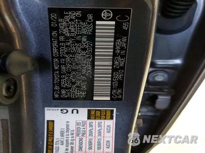 Zdjęcie 12 z 12 samochodu: 2020 TOYOTA PRIUS PRIME XLE VIN:JTDKARFP4L3150727 - miniatura