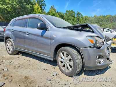 Czwarte zdjęcie samochodu z boku: 2015 MITSUBISHI OUTLANDER SPORT ES VIN:4A4AP3AU1FE058612 - miniatura