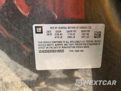 Zdjęcie 12 z 12 samochodu: 2016 BUICK REGAL PREMIUM VIN:2G4GS5GXXG9106525 - miniatura