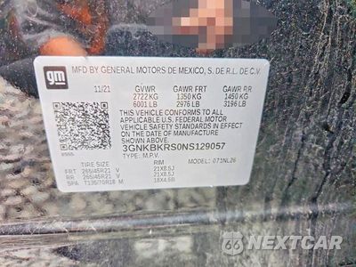 Zdjęcie 13 z 13 samochodu: 2022 CHEVROLET BLAZER RS VIN:3GNKBKRS0NS129057 - miniatura