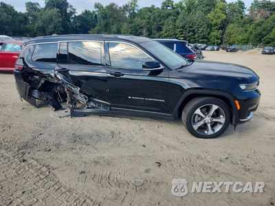 Czwarte zdjęcie samochodu z boku: 2024 JEEP GRAND CHEROKEE L LIMITED VIN:1C4RJKBG6R8528036 - miniatura