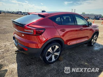 Trzecie zdjęcie samochodu z tyłu: 2023 VOLVO C40 RECHARGE CORE VIN:YV4ED3GK2P2056388 - miniatura