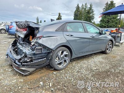 Trzecie zdjęcie samochodu z tyłu: 2025 HYUNDAI ELANTRA SEL SPORT VIN:KMHLM4DG7SU877771 - miniatura