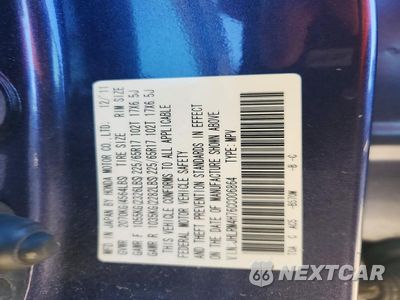 Zdjęcie 13 z 13 samochodu: 2012 HONDA CR-V EXL VIN:JHLRM4H76CC006864 - miniatura