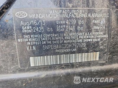 Zdjęcie 13 z 13 samochodu: 2013 HYUNDAI SONATA GLS VIN:5NPEB4AC2DH797179 - miniatura