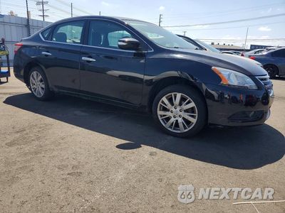 Czwarte zdjęcie samochodu z boku: 2014 NISSAN SENTRA SL VIN:3N1AB7AP5EY335970 - miniatura
