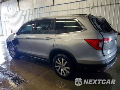 Drugie zdjęcie samochodu z przodu: 2020 HONDA PILOT EXL VIN:5FNYF6H50LB013096 - miniatura