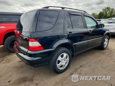 Trzecie zdjęcie samochodu z tyłu: 2004 MERCEDES-BENZ ML 350 VIN:4JGAB57E74A464962 - miniatura
