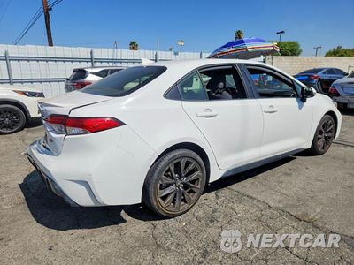 Trzecie zdjęcie samochodu z tyłu: 2024 TOYOTA COROLLA SE VIN:JTDP4MCE4RJ105519 - miniatura