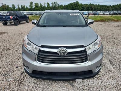 Piąte zdjęcie samochodu w środku: 2014 TOYOTA HIGHLANDER LIMITED PLATINUM VIN:5TDYKRFH7ES023505 - miniatura