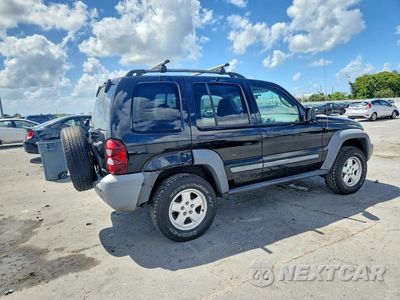 Trzecie zdjęcie samochodu z tyłu: 2005 JEEP LIBERTY SPORT VIN:1J8GK48KX5W516496 - miniatura