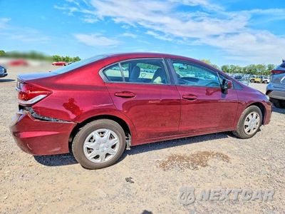 Trzecie zdjęcie samochodu z tyłu: 2015 HONDA CIVIC LX VIN:19XFB2F56FE030235 - miniatura