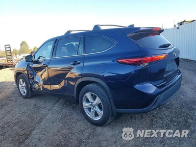 Drugie zdjęcie samochodu z przodu: 2022 TOYOTA HIGHLANDER LE VIN:5TDBZRBH6NS562107 - miniatura