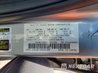 Zdjęcie 12 z 12 samochodu: 2010 MAZDA 3 I VIN:JM1BL1SG2A1317208 - miniatura