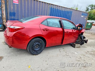 Trzecie zdjęcie samochodu z tyłu: 2016 TOYOTA COROLLA LE VIN:2T1BURHE1GC687166 - miniatura