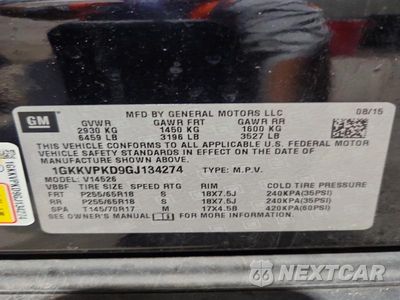 Zdjęcie 13 z 13 samochodu: 2016 GMC ACADIA SLE VIN:1GKKVPKD9GJ134274 - miniatura