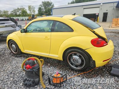 Drugie zdjęcie samochodu z przodu: 2012 VOLKSWAGEN BEETLE VIN:3VWJX7AT3CM655124 - miniatura