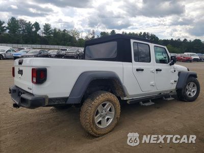 Trzecie zdjęcie samochodu z tyłu: 2020 JEEP GLADIATOR SPORT VIN:1C6HJTAG1LL127086 - miniatura
