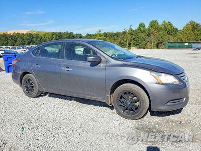 Czwarte zdjęcie samochodu z boku: 2015 NISSAN SENTRA S VIN:3N1AB7AP5FY289641 - miniatura