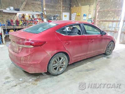 Trzecie zdjęcie samochodu z tyłu: 2018 HYUNDAI ELANTRA SEL VIN:5NPD84LF8JH219911 - miniatura