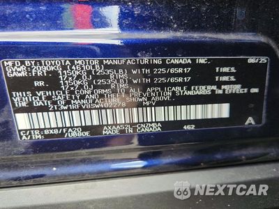 Zdjęcie 13 z 13 samochodu: 2025 TOYOTA RAV4 XLE VIN:2T3W1RFV8SW402278 - miniatura