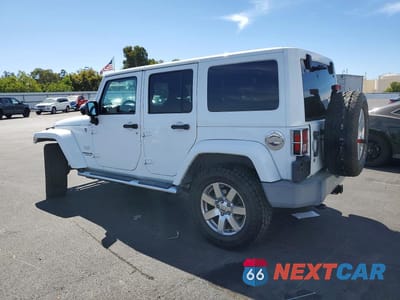 Drugie zdjęcie samochodu z przodu: 2013 JEEP WRANGLER UNLIMITED SAHARA VIN:1C4BJWEG0DL647257 - miniatura