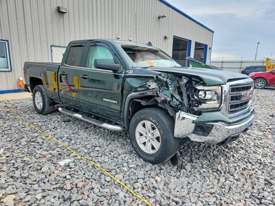 Czwarte zdjęcie samochodu z boku: 2015 GMC SIERRA K1500 SLE VIN:1GTV2UEH1FZ155800 - miniatura