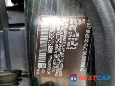 Zdjęcie 12 z 12 samochodu: 2017 BMW I3 REX VIN:WBY1Z8C30HV894898 - miniatura