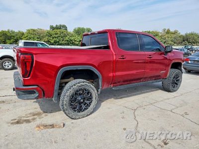 Trzecie zdjęcie samochodu z tyłu: 2022 GMC SIERRA LIMITED K1500 AT4 VIN:3GTP9EEL6NG175585 - miniatura