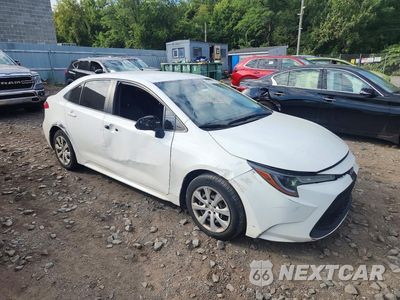 Czwarte zdjęcie samochodu z boku: 2020 TOYOTA COROLLA LE VIN:JTDEPRAEXLJ036373 - miniatura