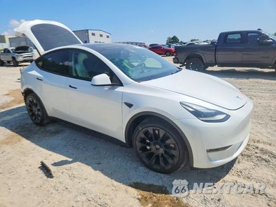 Czwarte zdjęcie samochodu z boku: 2023 TESLA MODEL Y VIN:7SAYGDEE2PF638677 - miniatura