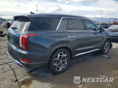 Trzecie zdjęcie samochodu z tyłu: 2022 HYUNDAI PALISADE CALLIGRAPHY VIN:KM8R74HE6NU425311 - miniatura