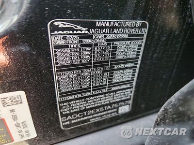 Zdjęcie 13 z 13 samochodu: 2026 JAGUAR F-PACE R-DYNAMIC S VIN:SADCT2EX5TA757579 - miniatura