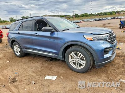 Czwarte zdjęcie samochodu z boku: 2020 FORD EXPLORER XLT VIN:1FMSK7DH5LGA10056 - miniatura