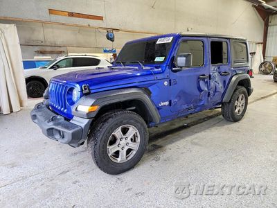 2020 JEEP WRANGLER UNLIMITED SPORT 1C4HJXDN2LW138963 - główne zdjęcie licytacji z USA - miniatura