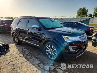 Czwarte zdjęcie samochodu z boku: 2017 FORD EXPLORER PLATINUM VIN:1FM5K8HT8HGD99087 - miniatura